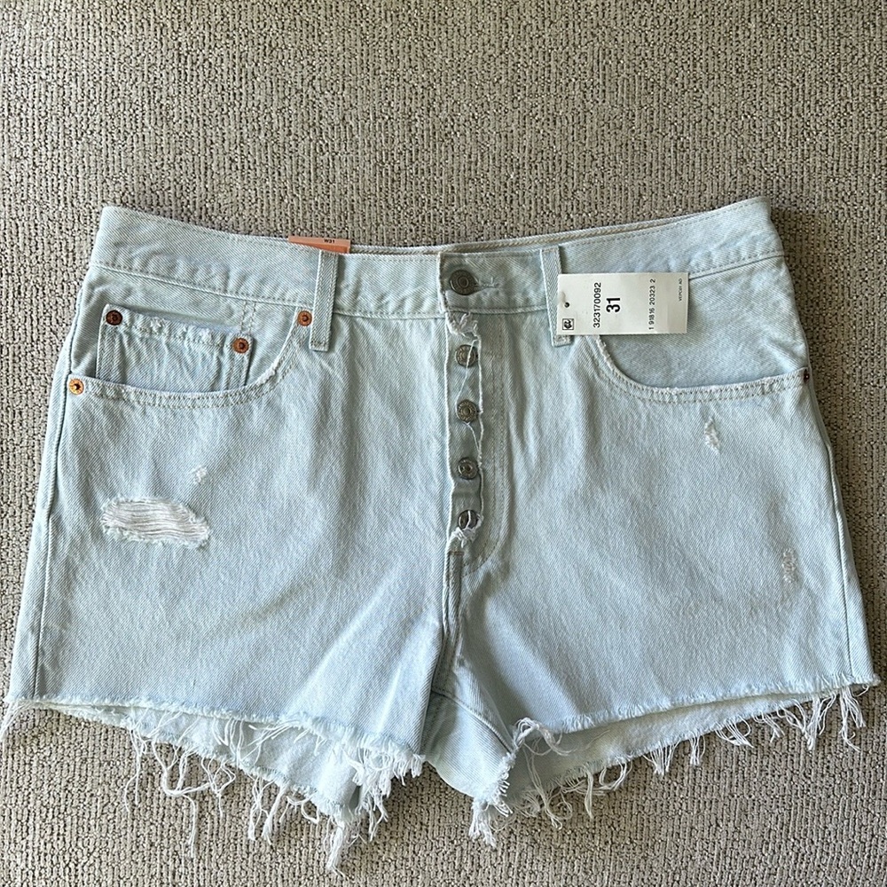 Levi’s 501 Distressed Shorts